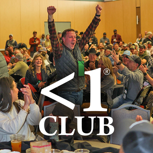 Winner at the WSF <1Club Beer Reception